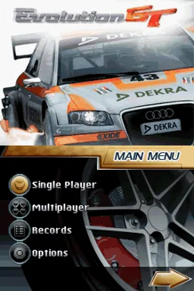 Evolution GT (Europe) (En,Fr,De,Es,It) screen shot title